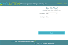 Tablet Screenshot of mennation.com